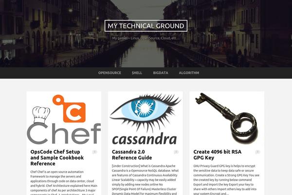 Griffin theme site design template sample