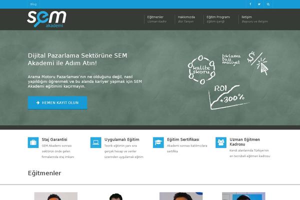University theme site design template sample