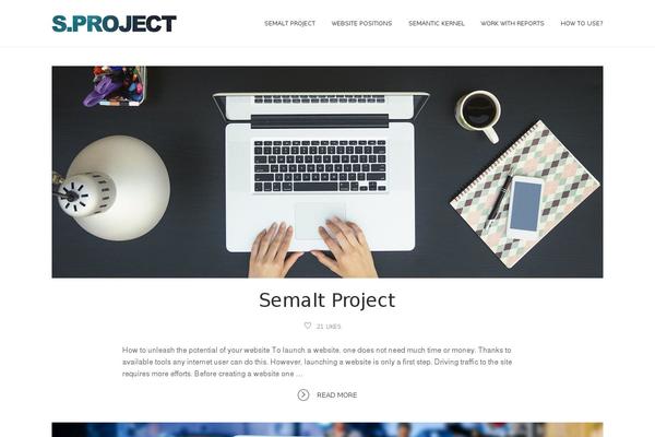 Skillful theme site design template sample