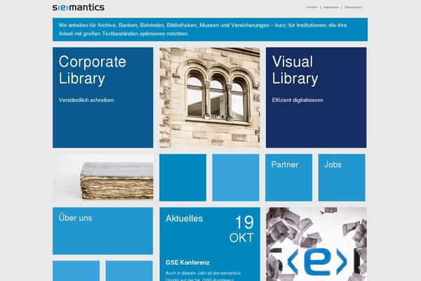 semantics.de site used Yoko-wpcom