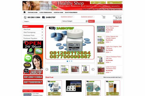 WP-Grosir theme site design template sample