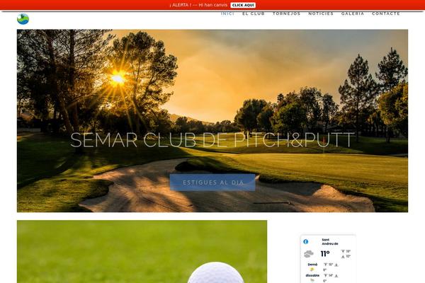 Site using WordPress Notification Bar plugin
