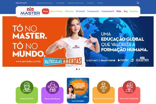 Smarty-child theme site design template sample