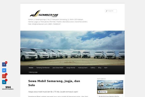 Site using WP Testimonial Widget plugin