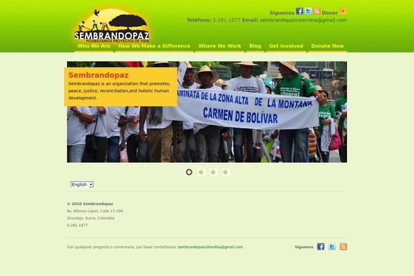 sembrandopaz.org site used Livelylabs-green-stimulus-wordpress-theme-f0a1962