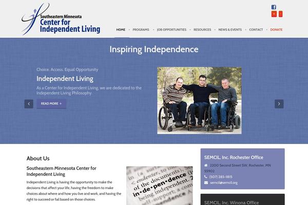 Anacron theme site design template sample