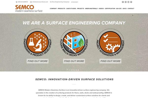 Jupiter theme site design template sample