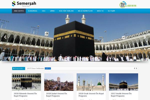 Travelo theme site design template sample