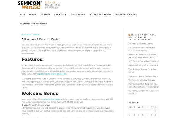 semiconwest2015.org site used Agama