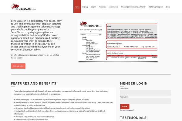 Highend theme site design template sample