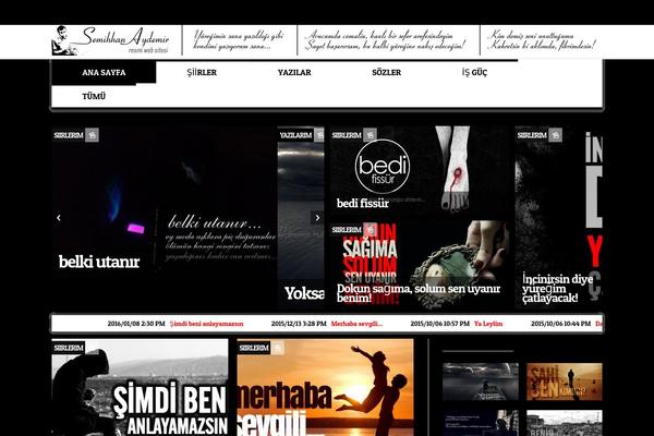 Meganews theme site design template sample