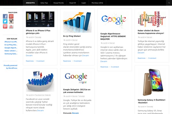 Wallpress theme site design template sample