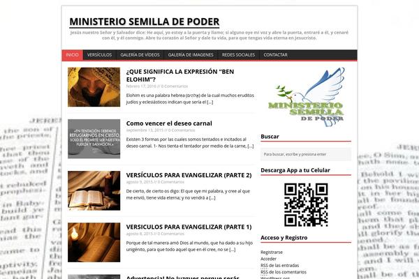 MH Magazine lite theme site design template sample