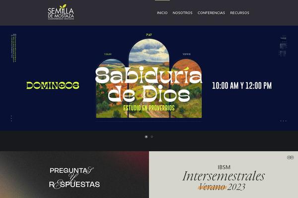 semillaonline.org site used Kerygma
