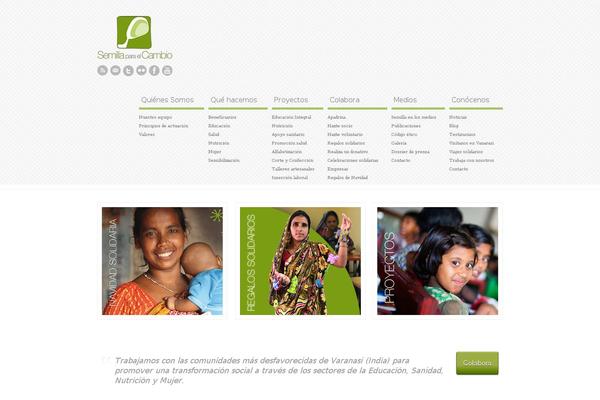Politics theme site design template sample