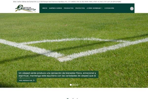 WooPress theme site design template sample