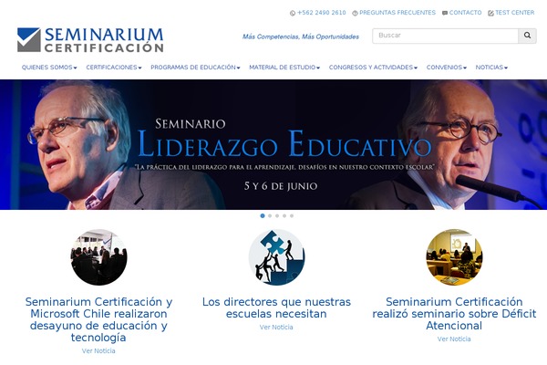 seminariumcertificacion.com site used Seminarium