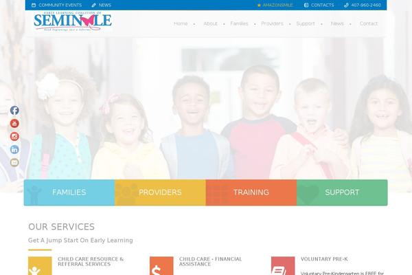 Babykids theme site design template sample