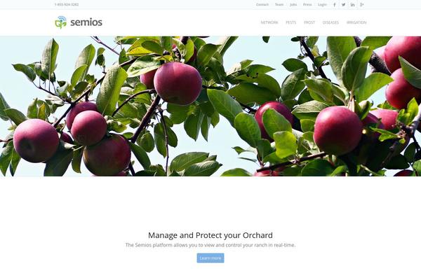 Enfold theme site design template sample