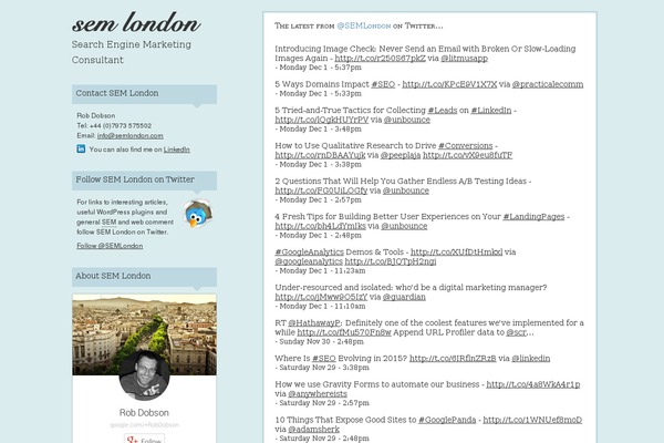 semlondon.com site used Sweets