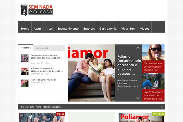 FlyingNews theme site design template sample