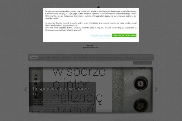 TheProfessional theme site design template sample