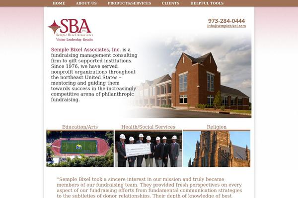 Sba theme site design template sample