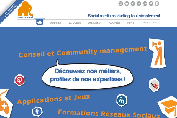 semply-social.com site used Gnar