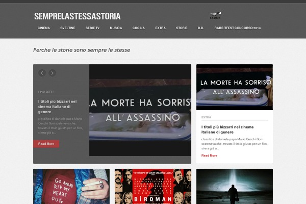 Construct theme site design template sample