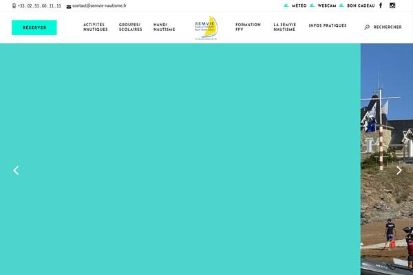 WaveRide theme site design template sample