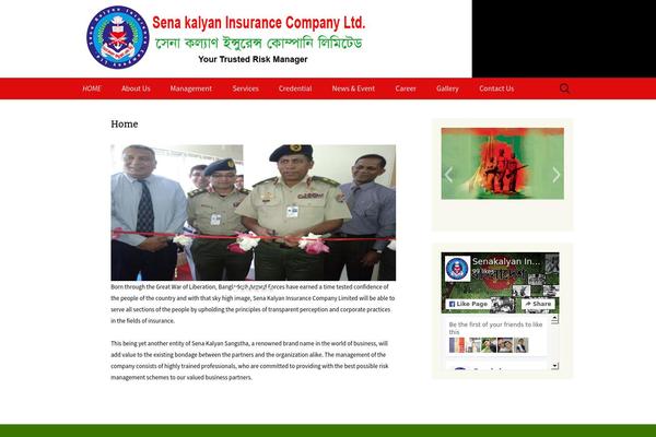Site using Image slider with description plugin
