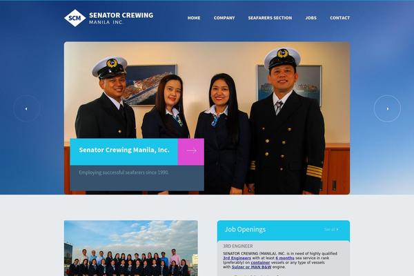 senatorcrewing.com site used Argumenta-theme