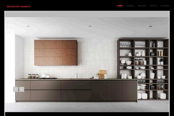 senatorearredamenti.it site used Gt3-wp-canvas