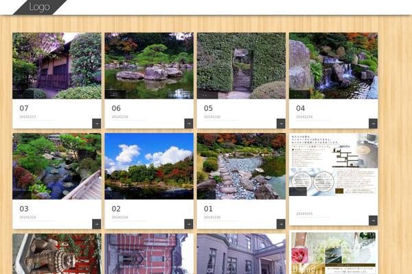 Pinbin theme site design template sample