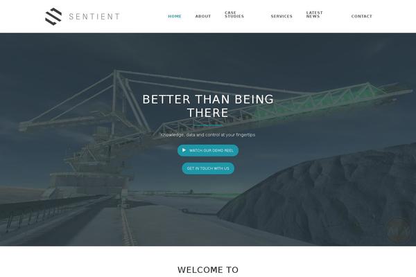 Aperio theme site design template sample