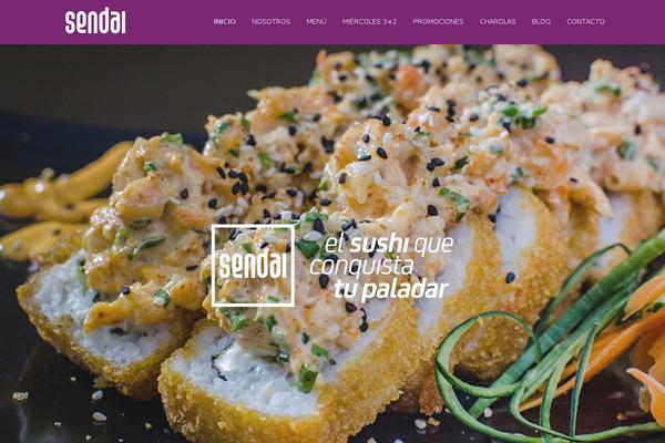 Pronto theme site design template sample