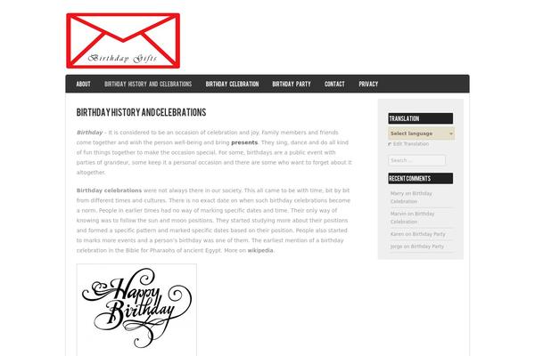 Striker theme site design template sample