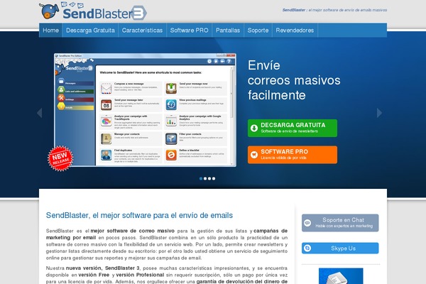 WP-SendBlaster-2012 theme websites examples