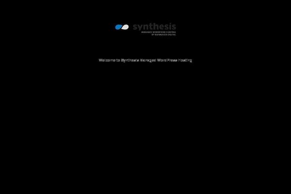 Synthesis theme site design template sample