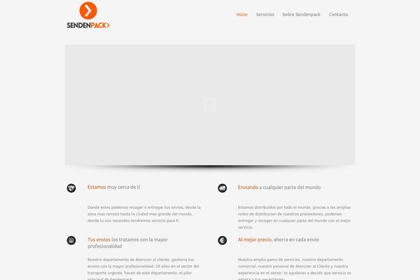 Encounters Lite theme site design template sample