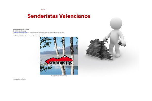 Site using Maintenance Mode plugin