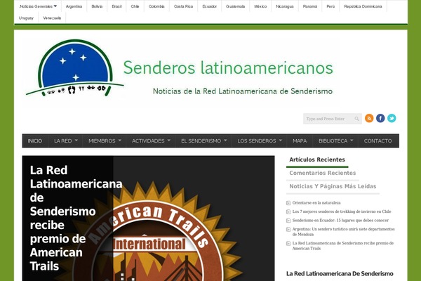 senderoslatinoamericanos.org site used Infimag
