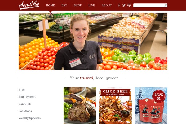 Site using Expanding Archives plugin