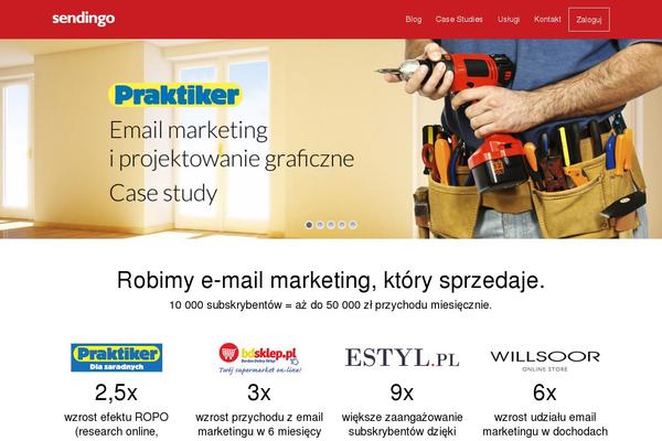 Flexform Child theme site design template sample