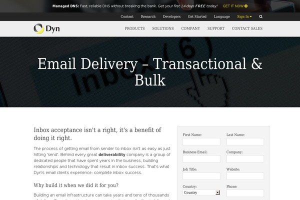 Dynamic theme site design template sample