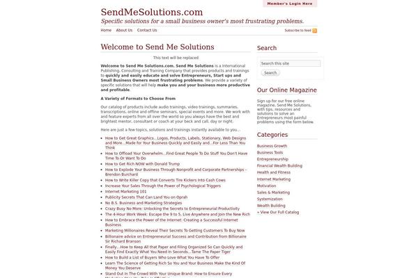 sendmesolutions.com site used Tarski