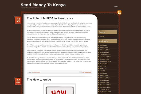 ChocoTheme theme site design template sample