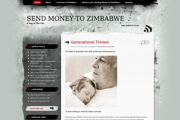 Greyzed theme site design template sample