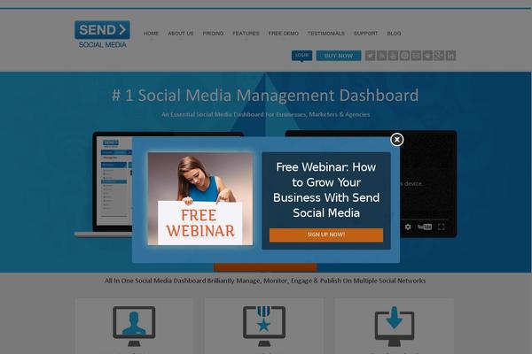Site using Simple-social-buttons plugin