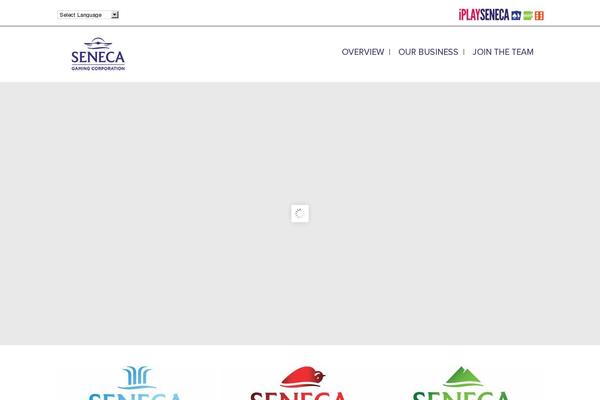 Seneca theme site design template sample